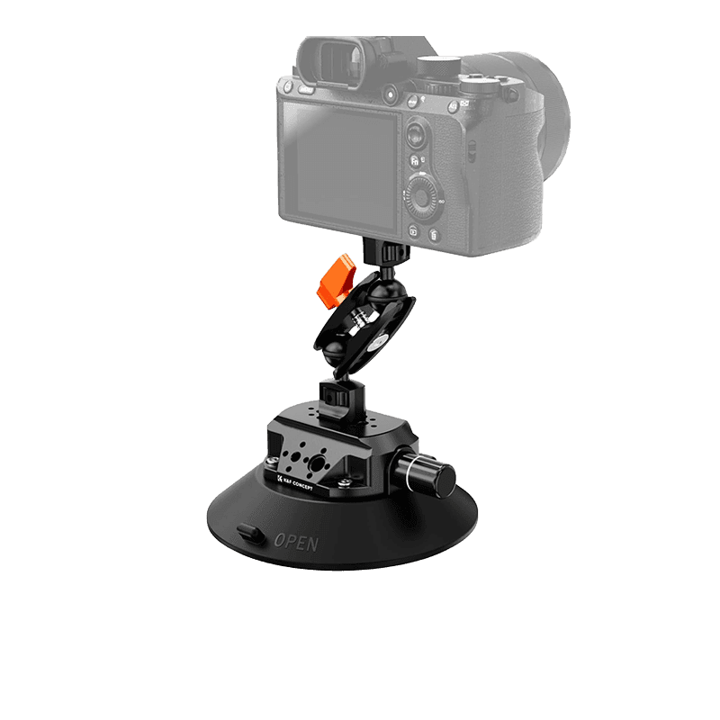 K&F CONCEPT 6" Camera Suction Mount with Magic Arm — photo 1